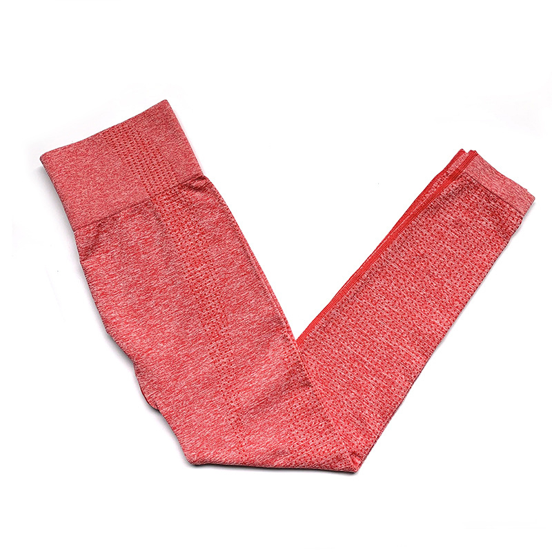 legginsy modelujące czerwone z wysokim stanem L025 - 6