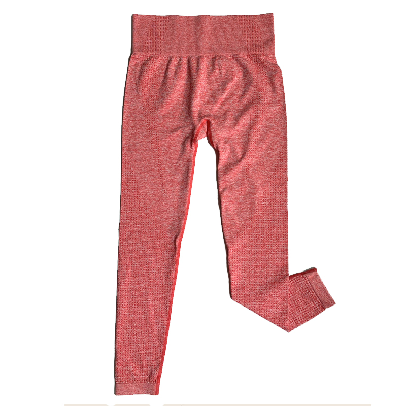 legginsy modelujące czerwone z wysokim stanem L025 - 7