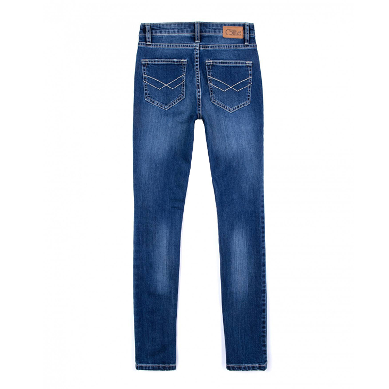 Jeansy Conte Elegant Skinny modelujące niebieskie U002 - 5